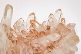 Tangerine Quartz Crystal Cluster - Madagascar #205870-2